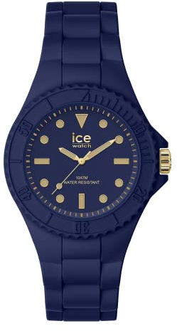 ICE-WATCH - Ice Generation Twilight - Montre Bleue pour Femme avec Bracelet en Silicone - 019892 (Small)