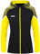 JAKO Damen met capuchon Kapuzenjacke Performance, Schwarz/Soft Yellow, 44 EU