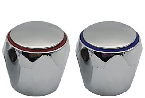 Faucet Handle Knob Universal Replacement Hot Cold Tap Switch Kitchen Bathroom Washbasin Accessories 2pcs/set