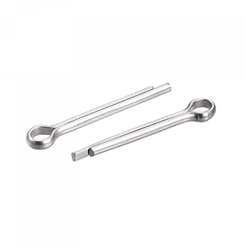 sourcing map 60 Stück Geteilter Splint Befestigung Edelstahl Clip für Automobil Mechanik 2,5 mm x 20 mm