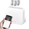 Zigbee Smartes Heizkörperthermostat 3pcs WiFi Thermostat Kompatibel mit Alexa & Google Assistant Programmierbar Heizungsthermostat Tuya Heizkörper mit 1pcs Gateway