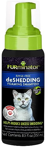 FURminator® Rinse-Free deShedding Foaming Shampoo for Cats, 8.5 oz