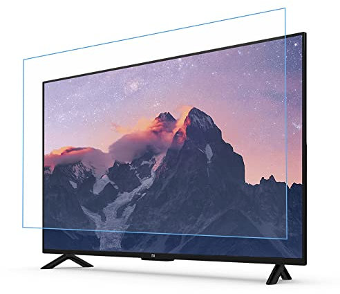 Pellicola Protettiva Per Schermo TV 43-65 Pollici, Pellicola Anti Luce Blu/Antiriflesso/Antigraffio, Protezione Dalle Radiazioni, Allevia L'affaticamento Degli Occhi Per Samsung / 55in1211x682mm