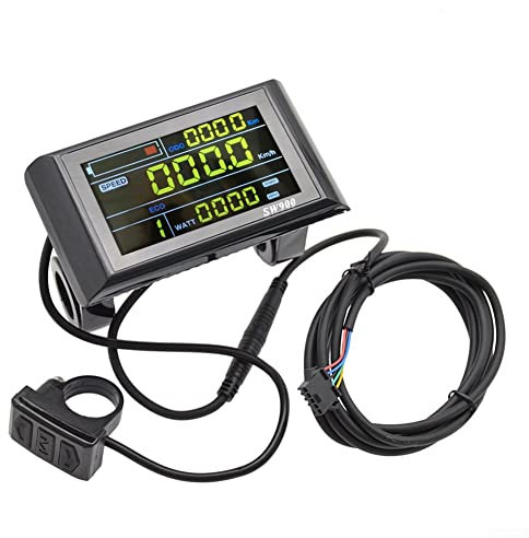 Fahrrad-LCD-Display, 5-polig, E-Bike, SW900, LCD-Display, Bedienfeld, 24–60 V, Elektro-Fahrrad-Roller, 5-polig