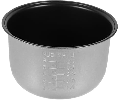 BESTonZON Revestimiento De Olla Arrocera Olla Arrocera De Acero Inoxidable Olla Interior Universal Piezas De Repuesto Para Cocina Olla Arrocera Olla Arrocera Olla Interior Olla