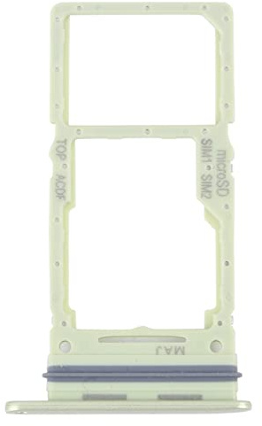 Compatibile con Samsung Galaxy A34 SM-A346 A346 5G (NON per 4G) Carrello Vassoio Alloggio SUPPORTO adattatore SLOT PORTA CARD carrello per SCHEDA SIM + vano Memoria Micro Sd (Green)