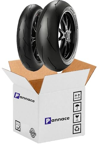 Reifen Paar 180/60 ZR17 mit 120/70 ZR 17 SC1 Diablo SuperCorsa V2 - Pannace