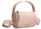 Vulkitty Petit Sacs à Main pour Femme tendance, Sac a Main en Cuir PU Bandoulieres, Rose