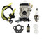 Vergaser Kit, Rasenmäher Ersatzteile Ersatz für Florabest FBS 43 A1, FBK 4 B2 4in1, für Parkside PBK 4 A1, PBS 2 A1