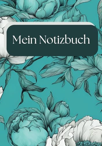 Mein Notizbuch: Schönes Notizbuch mit 120 gepunkteten Seiten, ideal zum mitnehmen