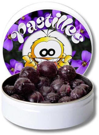 Boîte de Bonbons Artisanaux Le Piaf – Saveur Violette | Fabrication Française | Douceur Florale et Élégante