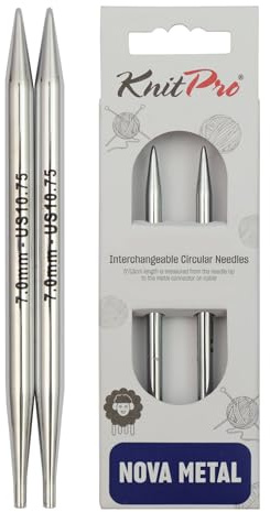 KnitPro Nova Interchangeable Circular Needles 4 (10cm) | 7.00mm