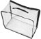 LRXIYODE Transparente PVC Spielzeug Aufbewahrungstasche Mit Tragegriff Organizer Für Junge Mädchen-Spielzeug Bücher Und Kleidung Sichtbare Aufbewahrung Für Einfache Handhabung Und