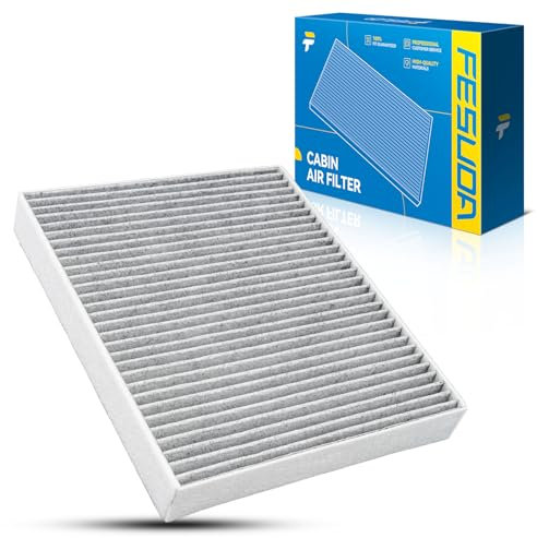 Fesuda CUK 24 003 Innenraumfilter/Kabinenluftfilter, Pollenfilter mit Aktivkohle, für Pkw + Transporter, 1 Stück
