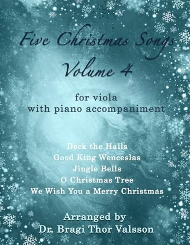 Five Christmas Songs for Viola - Volume 4