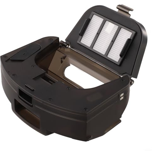 Depósito de agua y caja de polvo 2 en 1 para Cecotec para robot aspirador Conga-2290, accesorio de repuesto para doble funcionalidad para fregar y aspirar, gris