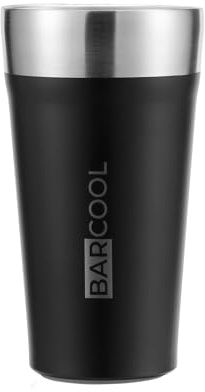 Barcool Beer Pint Cup | 600ml Vacuum Insulated SS Steel Cup | Stays Refreshingly Cold for 5+ Hours Without Condensation | Built-in Opener Makes It Perfect for Garden Parties & Adventures