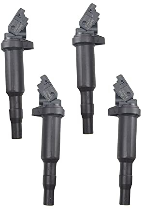 Frankberg 4x Zündspule Zündmodul Kompatibel mit 116i-135i 220i 316i-335i M3 520i-550i 630i-650i 735i X1 X3 X5 X6 Z3 Z4 DS3 DS4 DS5 M.i.n.i RCZ 207 208 308 3008 5008 Replace# 12137594937 0221504470
