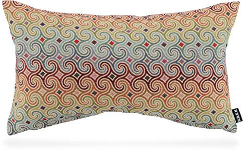 H.O.C.K. Taner Kissen inkl. Füllung Zierkissen Hocker Multicolour Boho in verschiedenen Größen (50x30cm, Multicolour)
