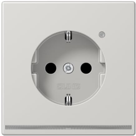 Schuko-Basis mit LED-Beleuchtung