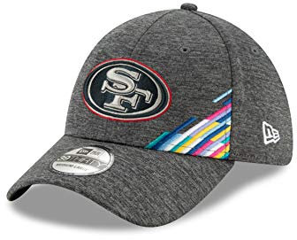 New Era San Francisco 49ers NFL 2019 On Field Crucial Catch 39Thirty Cap Graphite - S-M (6 3/8-7 1/4)