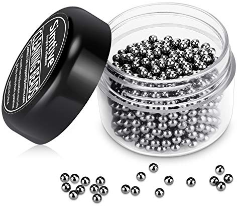 Simtive 1000 PCS Decanter Cleaning Beads, Cleaner for Wine Decanter, Carafe and Vase, 304 Stainless Steel Cleaning balls