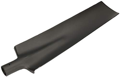 KOTARBAU® Vanga di drenaggio 510 x 115 mm per manico di 38 mm di diametro lama in acciaio lunga stretta per trapiantare senza manico