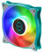 Iceberg Thermal IceGALE Addressable RGB 120mm PWM Dual Ball Bearing ARGB Case Fan (Teal)