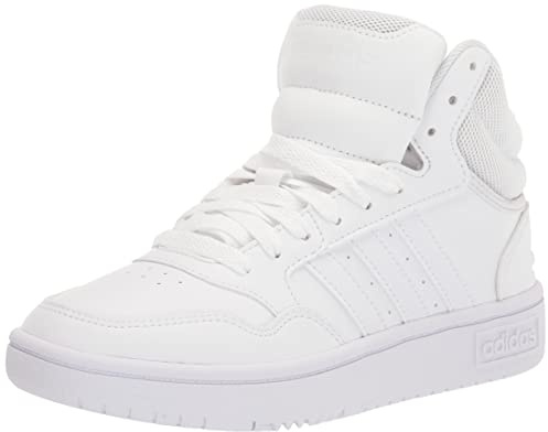 Adidas Damen Hoops 3.0 Mid Classic Shoes Schuhe, Weiß Weiß Grau, 40 2/3 EU