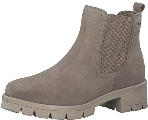 Tamaris Comfort Stiefelette 8-8-85412-29-348 braun 37 Weit Comfort Fit Removable Footbed Recycled PET