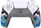 eXtremeRate PlayVital Grip Sticker für ps5 Anti-Rutsche Professionale strukturierte Gummipads Griffpolster Aufkleber Skin für ps5 Controller(Welle)