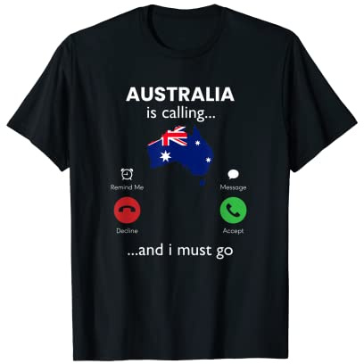 Australien ruft, lustiges Australien T-Shirt