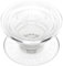 PopSockets Translucent Phone Grip mit expandierendem Ständer, PopSockets für Telefon, Translucent PopGrip - Clear