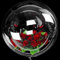 6 Pièces Ballons Bobo, 90cm Ballon Bobo Géant Ballon Transparent a Remplir, Réutilisables Ballon d'hélium, pour Décoration de Fête Anniversaire de Mariage Halloween Noël(36 Pouces)