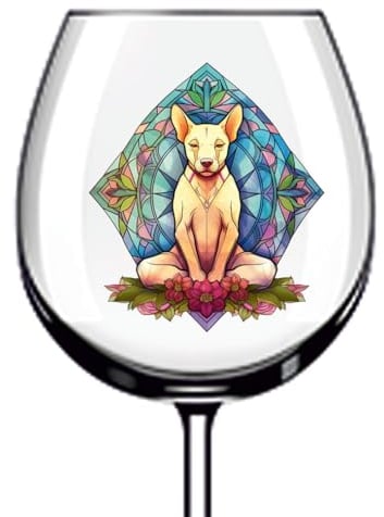 12x Cat Yoga Colourful Tumbler Wine Glass Bottle Vinyl Sticker Decals m122