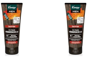 Kneipp Aroma-Pflegedusche Männersache, für Hydratisierend, 2.0, 200 ml (Packung mit 2)
