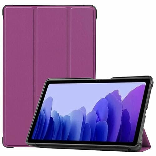 World biz Case for Galaxy Tab A7 10.4” Case 2022 2020(SM-T500/ T505/ T507), Slim Folio Stand Protective Tablet Cover, Multi-Angle Viewing, Auto Wake/Sleep Galaxy Tab A7 (Purple)