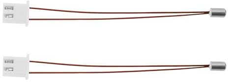YINETTECH Thermistor-Temperatursensor, Hochtemperatursensor mit XH2.54-Anschluss, kompatibel mit Artillery Sidewinder X1 / Genius 3D-Druckern, Länge 60 mm, 2 Stück