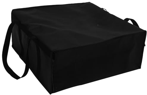 MAGICLULU Isolierte Pizzatasche 50X50X20.5Cm, Faltbare Thermotasche Mit Schultergurt, Wasserdicht Und Leicht, FüR Takeout