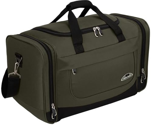 Sporttasche, Reisetasche und Fitnesstasche für Damen und Herren- Tainingstasche, Gym Bag (Olive)