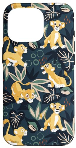 Disney The Lion King Young Simba Jungle Print Case for iPhone 16 Pro