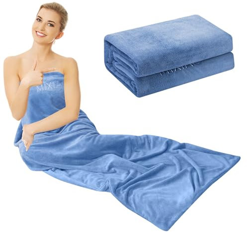 MIXIAO Infrarot-Saunadecke, 76,2 x 177,8 cm, wiederverwendbar, maschinenwaschbar, Einsatztuch, einfache Entgiftung, vereinfacht die Reinigung, super saugfähig, perfekter Begleiter für