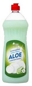 Lavavajillas Aloe Bosque Verde concentrado lavado a mano Botella 1 L Pack 2