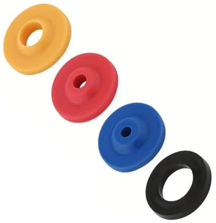 Schläfer 1803010 | 4Stk - Durchflussbegrenzer für Duschschlauch zum Wasser sparen - Spareinsatz als Wasser Begrenzer in Dusche ink. Gummi 1/2, Durchfluss-Begrenzerscheibenset für Handbrausen