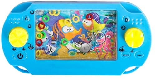 Water Ring Toss Game - Handheld Games, Mini Retro Water Ring Game Toys for Kids, Party Favors Goodie Bags Classroom Rewards Travel Toy Stocking Stuffers Return, Gift, Birthday Prize Box Rewards