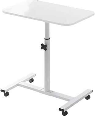 Rcniso 360 Graders Roterande Bärbar Dator Skrivbordsvagn Bärbar Arbetsstation för Kontor, Konststudior (Varm färg)