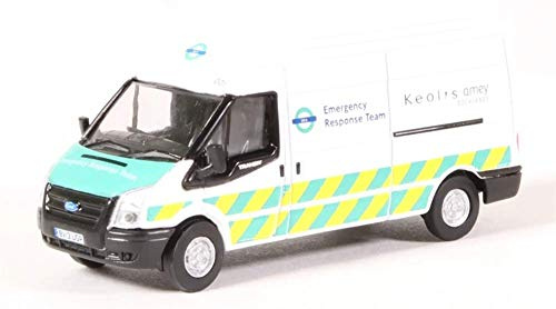 Oxford Diecast 1:76 Ford Transit 2006 LWB High Docklands Light Railway Collectable model 76FT029