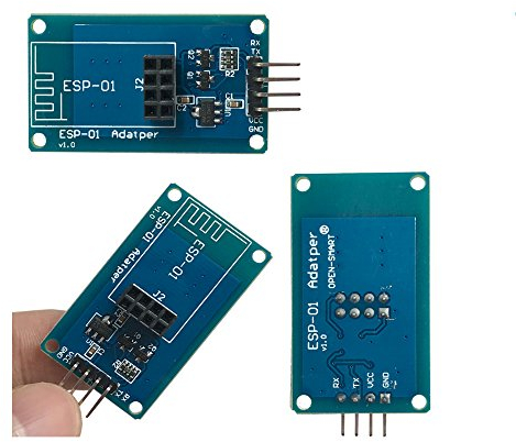 3pcs ESP-01 Adapter Breakout Board mit Spannungswandler 3.3V 5V Raspberry