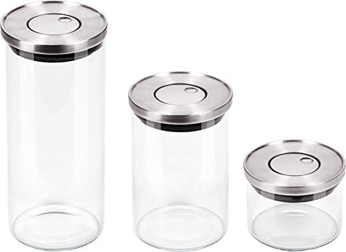 c|h|g Vorratsgläser Pura trio mit Aromaverschluss