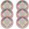 Purely Home Rio Corte - Outdoor/Camping/BBQ - Melamine Dinner Plates Sets (6)
